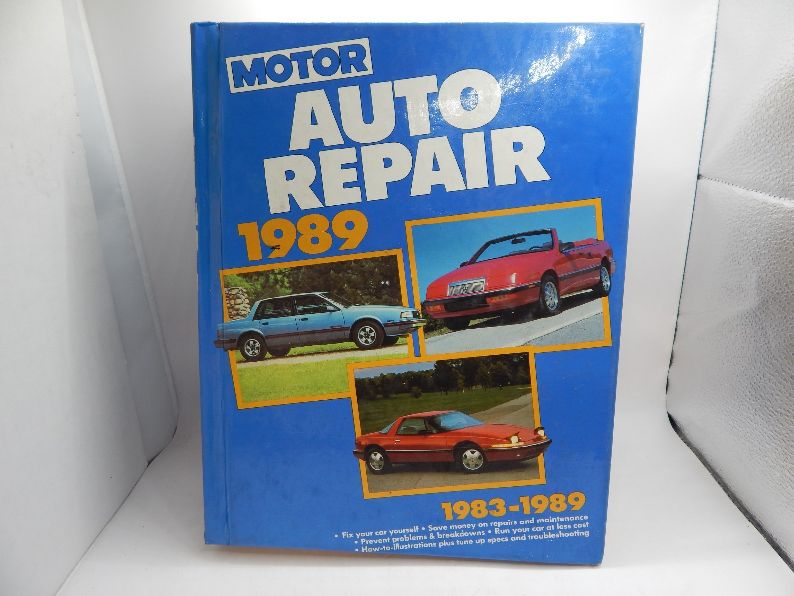 Motor Auto Repair Car Manual 1983 to 1989 Lg Hardback Cover