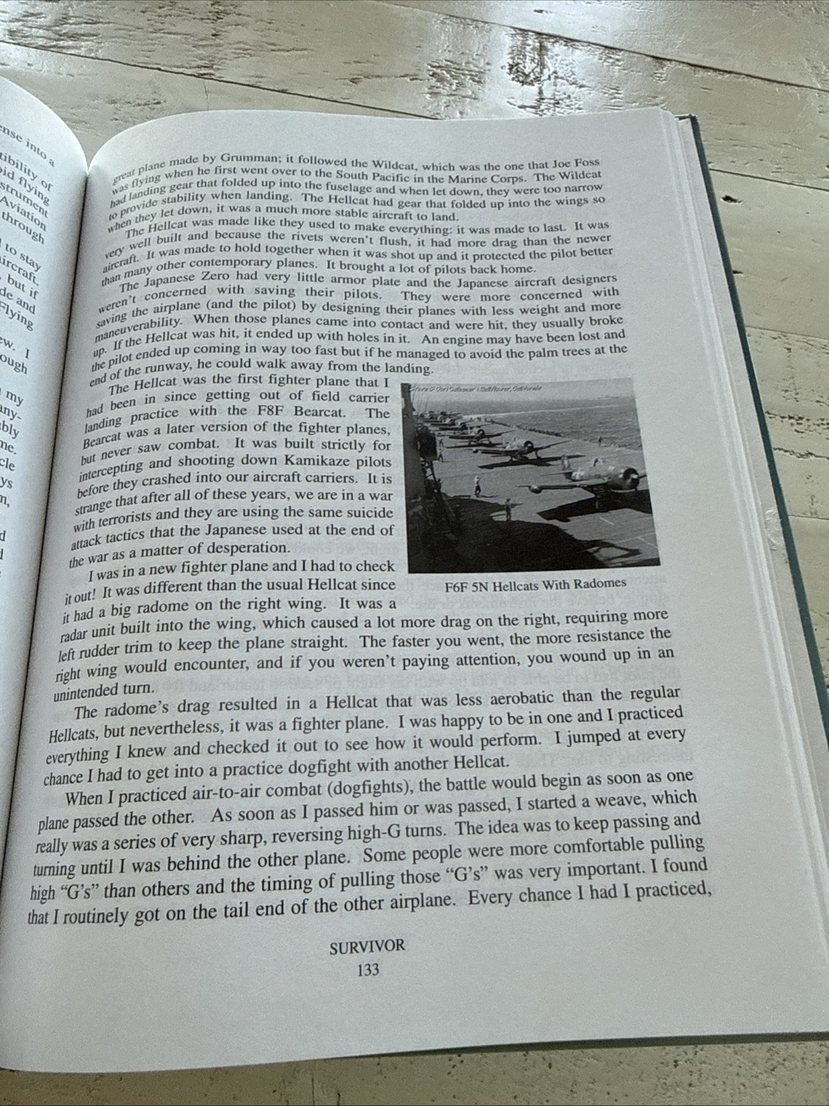 Survivor David W Longworth Signed Hardcover 2005 Navy F4U Corsair Korea Memoir