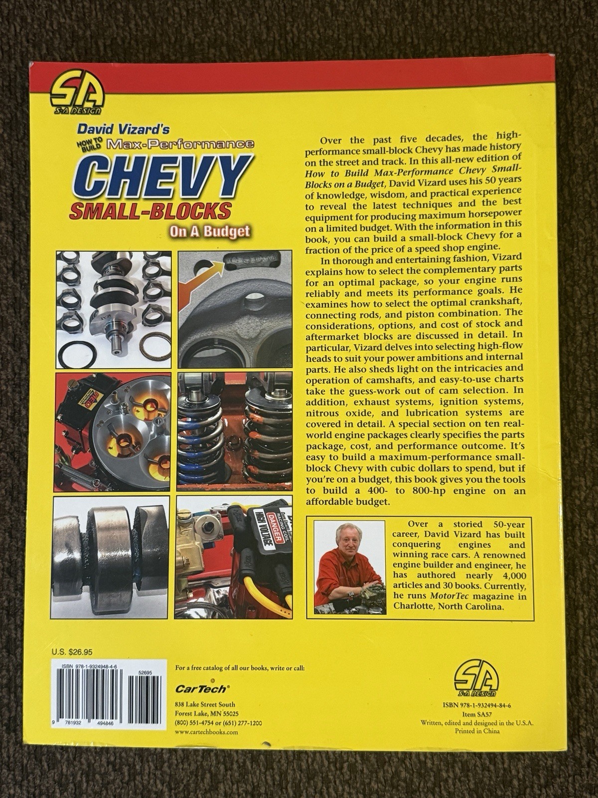 Build Max-Performance Chevy Small Blocks Budget Performance How-To SA57 NMt PB