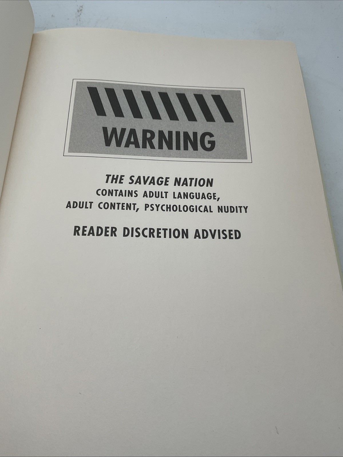 The Savage Nation – Michael Savage – 2002 WND Books – Hardcover