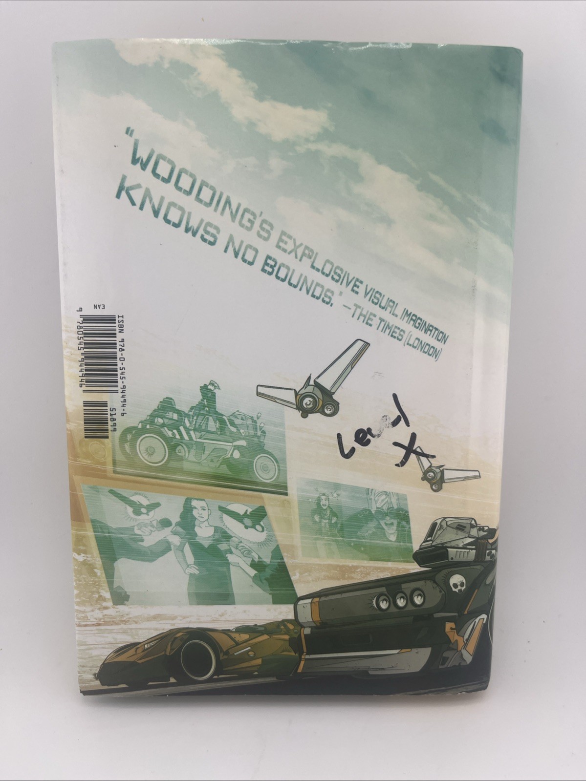 Velocity Chris Wooding Hardcover YA Sci-Fi Fiction Book Very Good