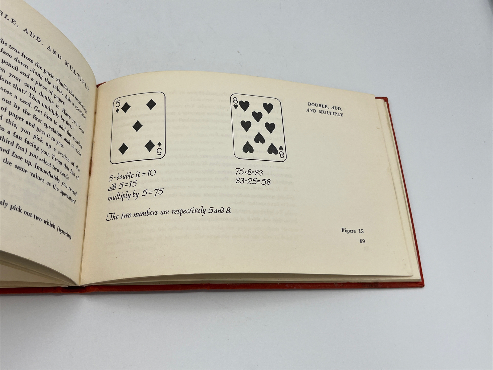 Card Tricks by Geoffrey Lamb 1973 88 Pages Hardcover