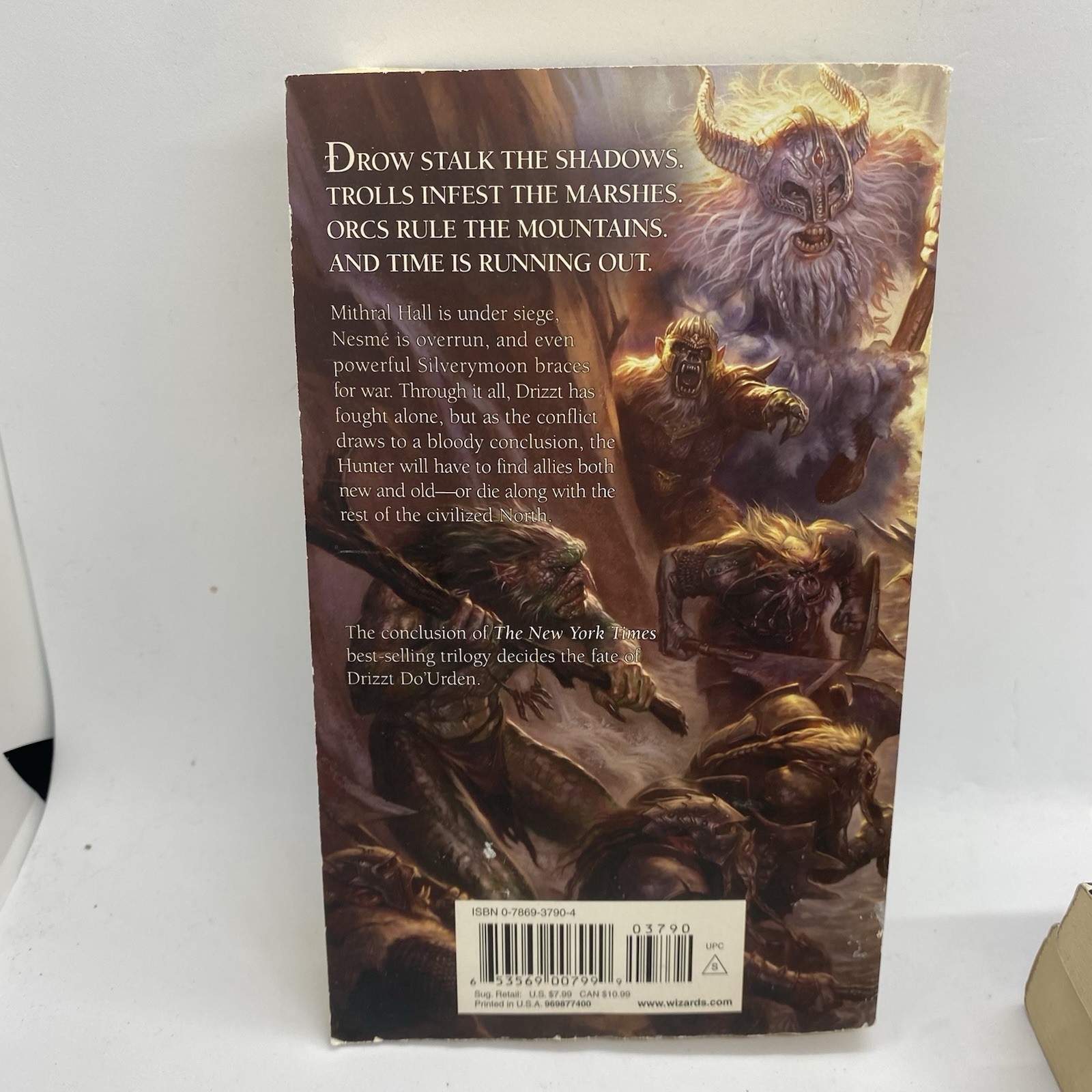 Forgotten Realms Book Lot 10 R.A. Salvatore Mel Odom Douglas Niles Paperback