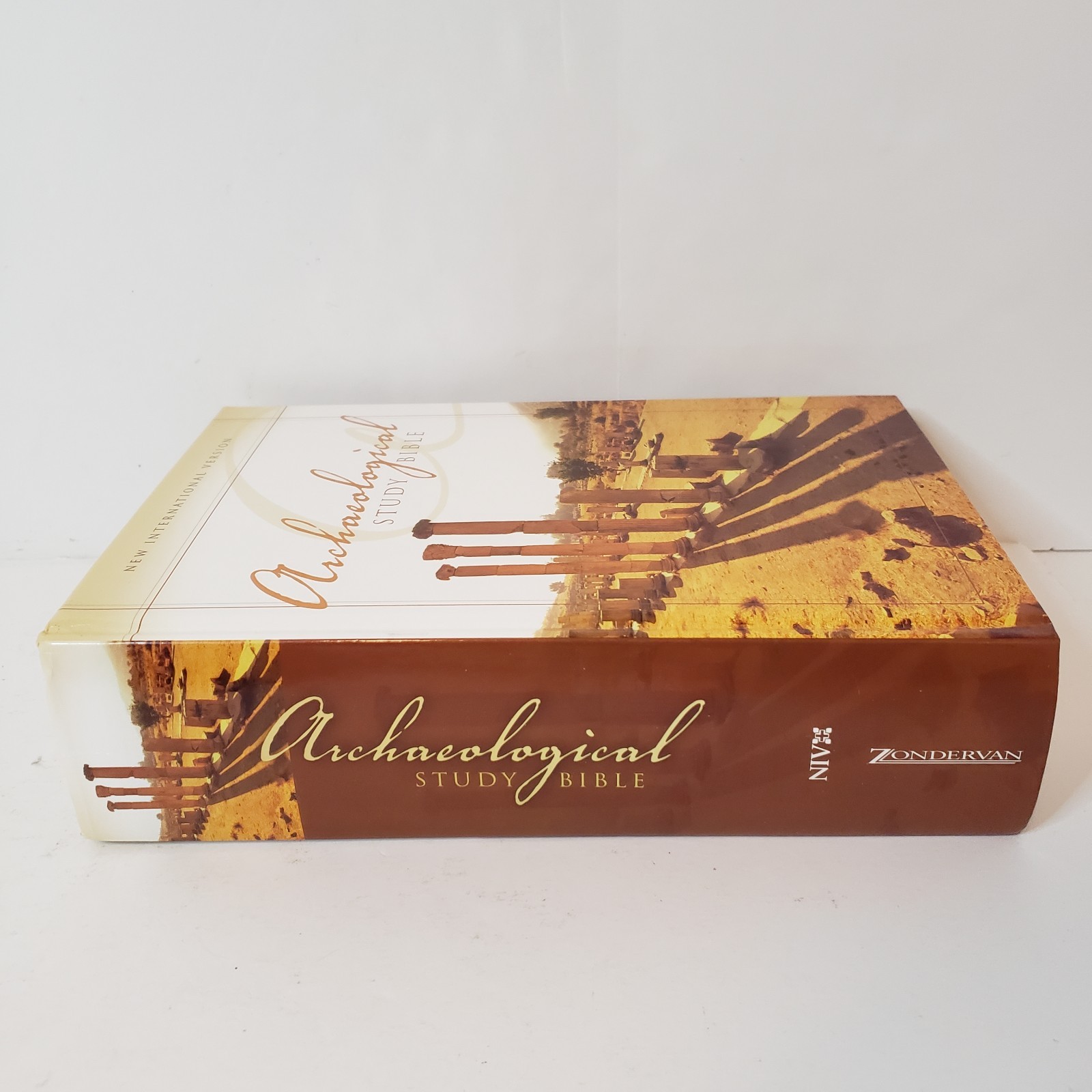 Zondervan Archaelogical Study Bible NIV Hardcover Book W/Software Disc 2005