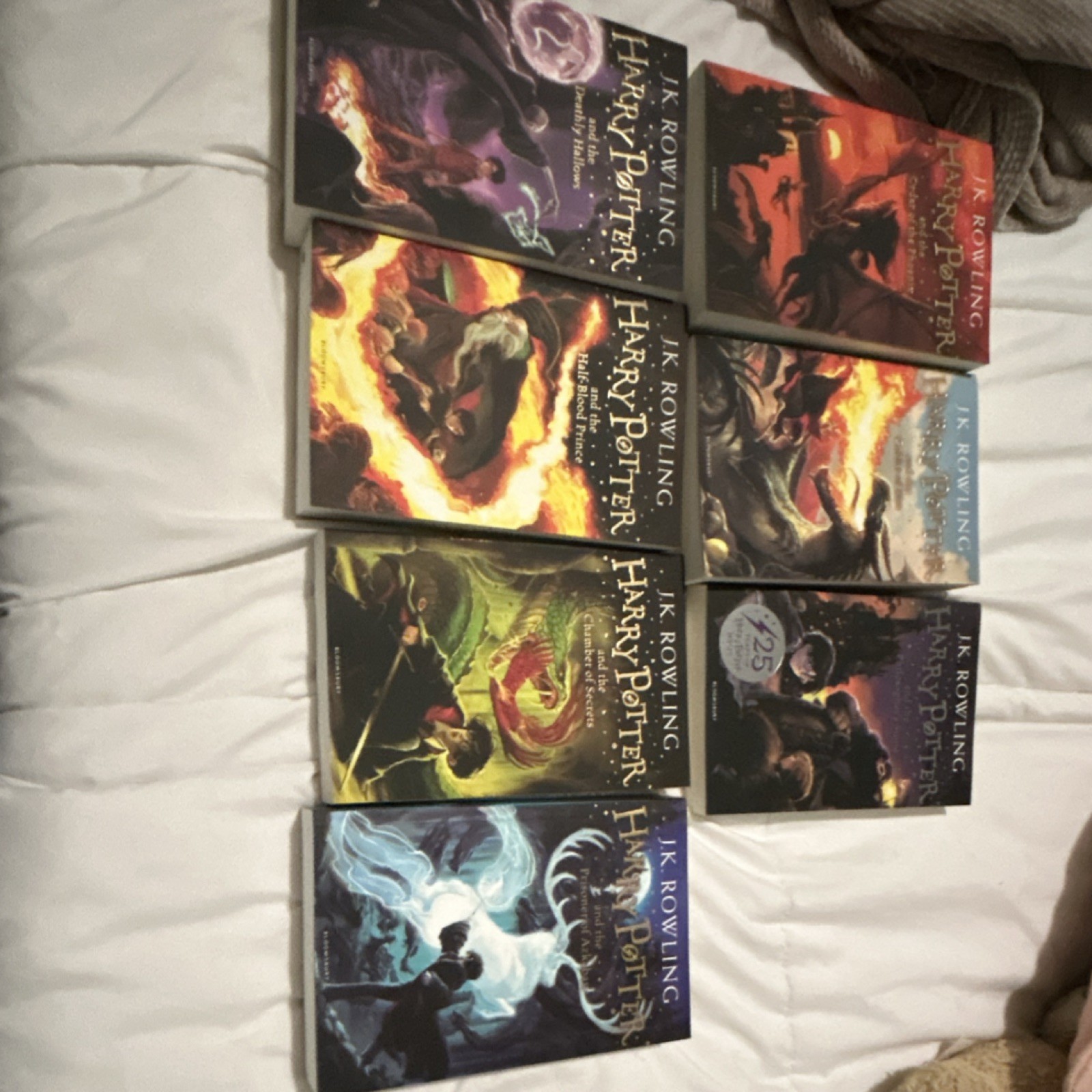 J.K. Rowling Harry Potter Complete 7 Book Paperback Boxset Bloomsbury