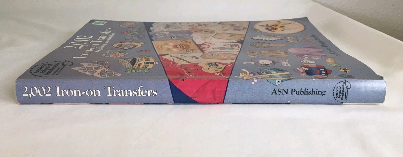 2,002 Iron-On Transfers by Kooler Design Studio Vintage Embroidery Painting