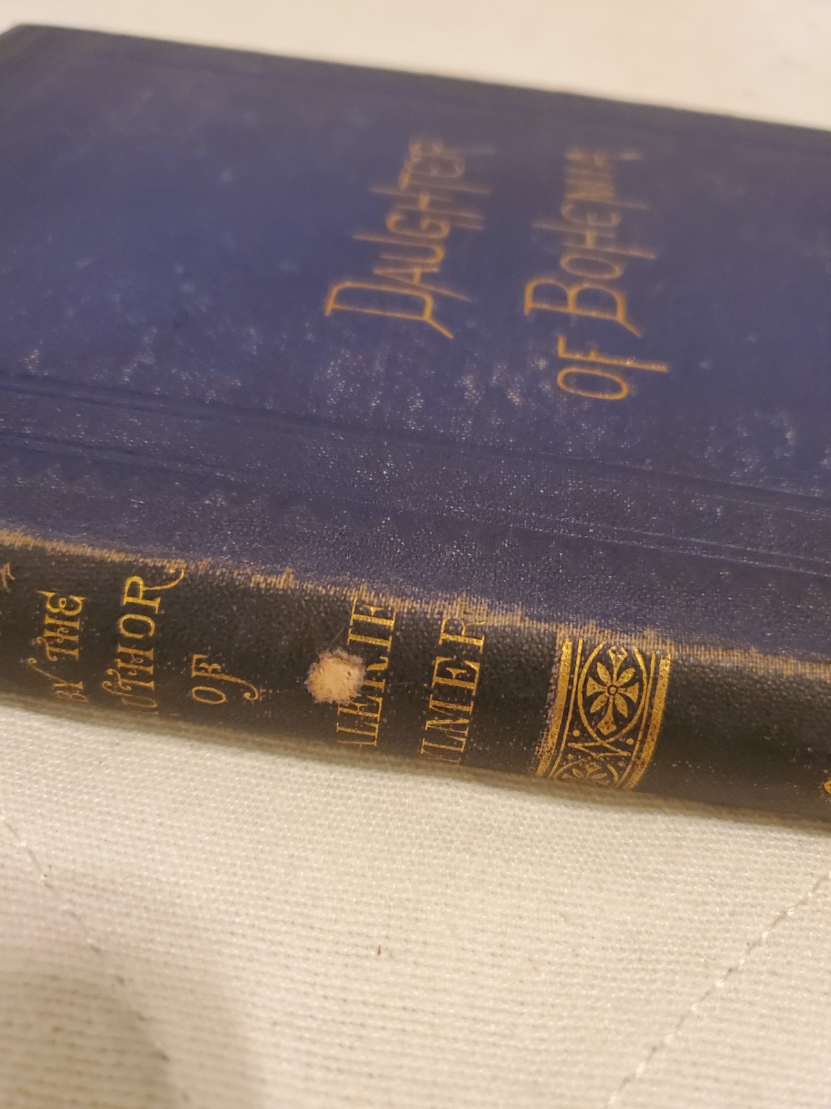 A Daughter of Bohemia Christian Reid 1874 A Novel Illustrated D. Appleton And Co