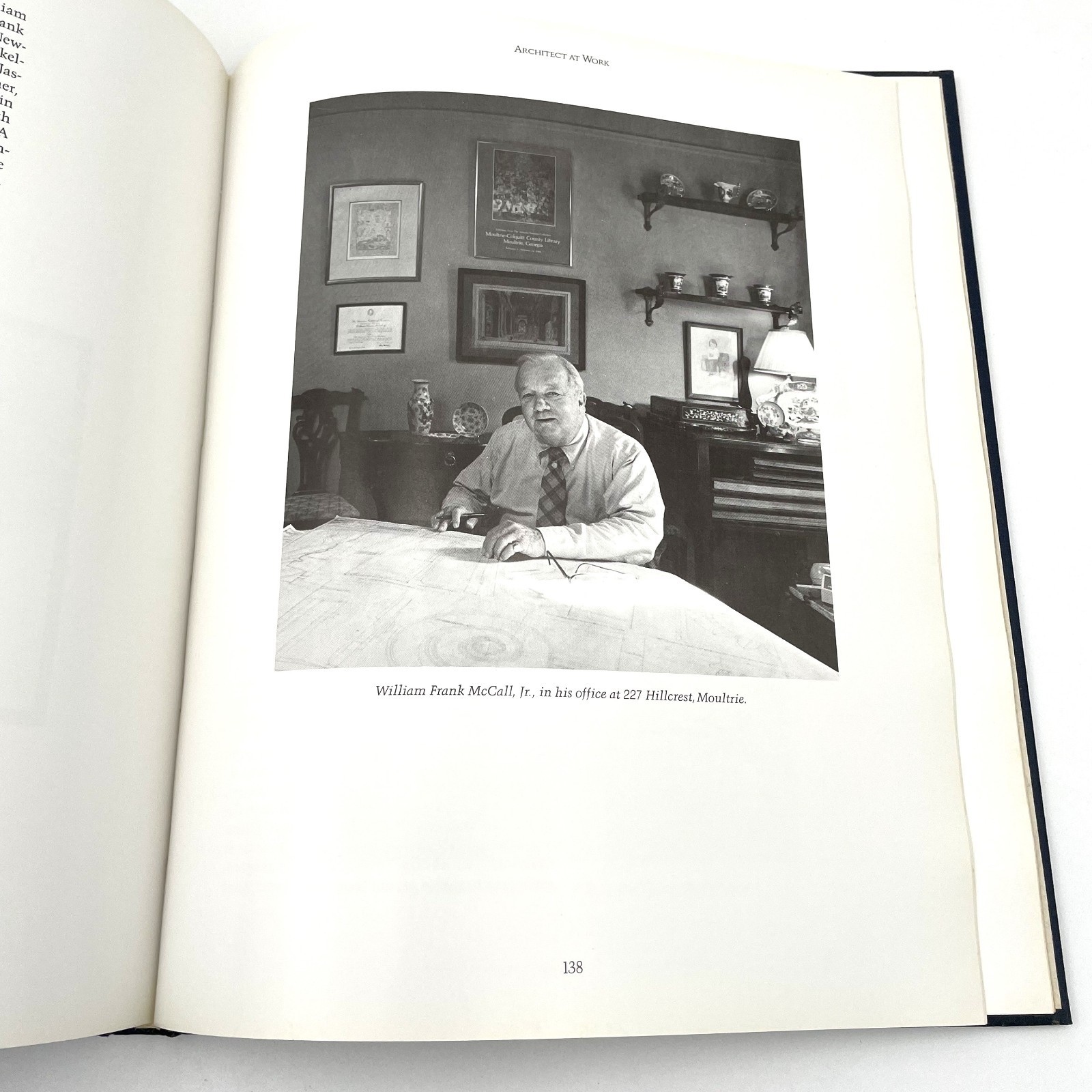 The Architecture of Wm. Frank McCall, Jr. FAIA 1985 HC/DJ Georgia