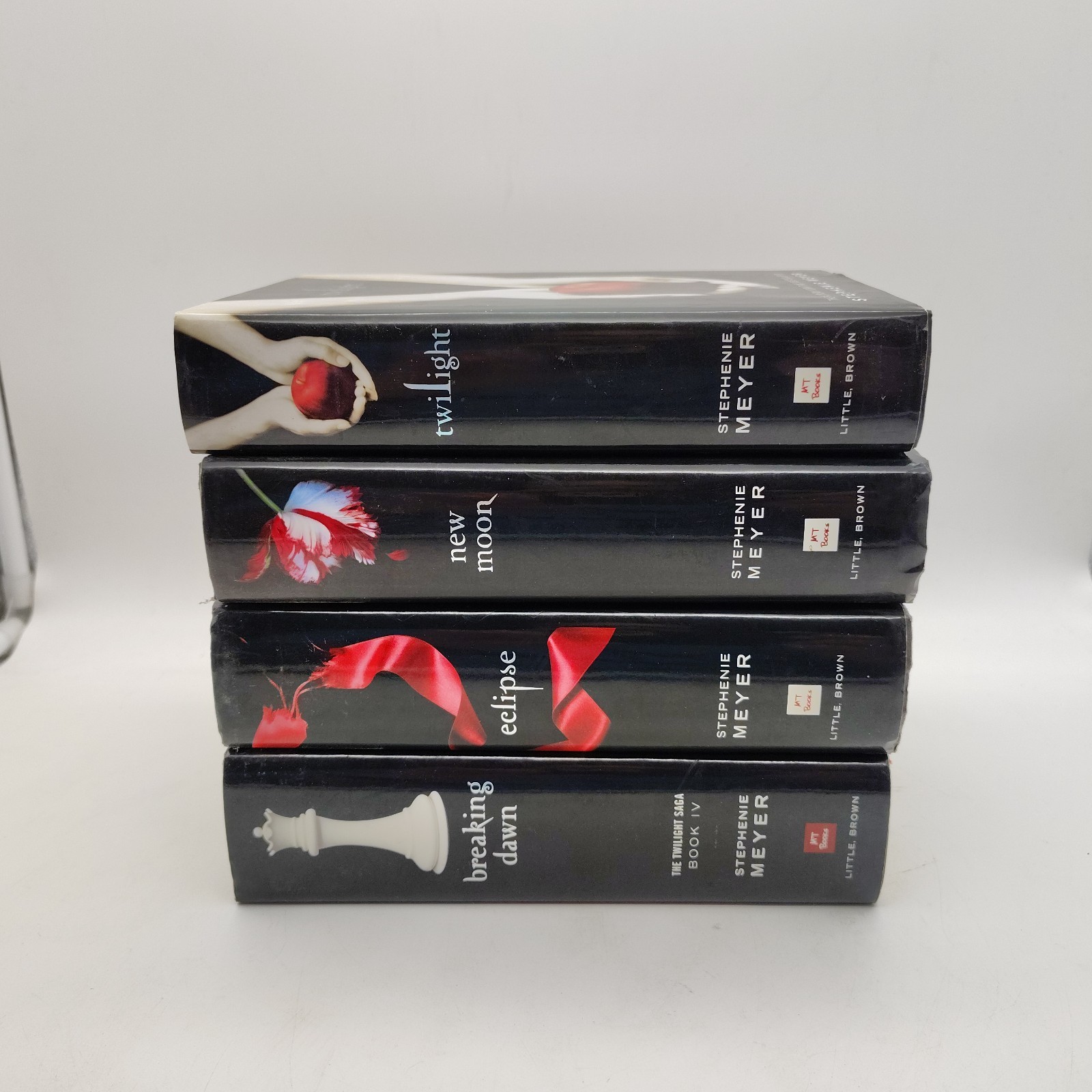 Twilight Saga By Stephenie Myer 4 Book Hardcover 2008 Set Edward Bookmark