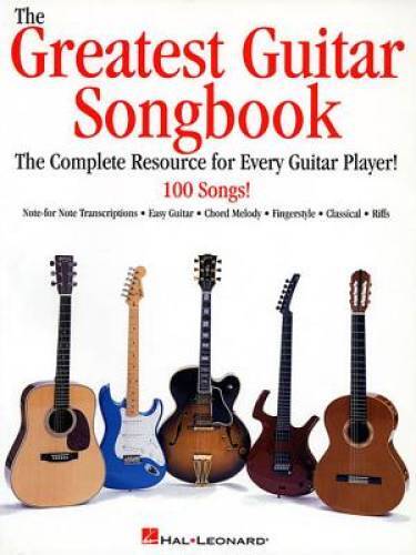 The Greatest Guitar Songbook – Paperback By Hal Leonard Corp. – GOOD