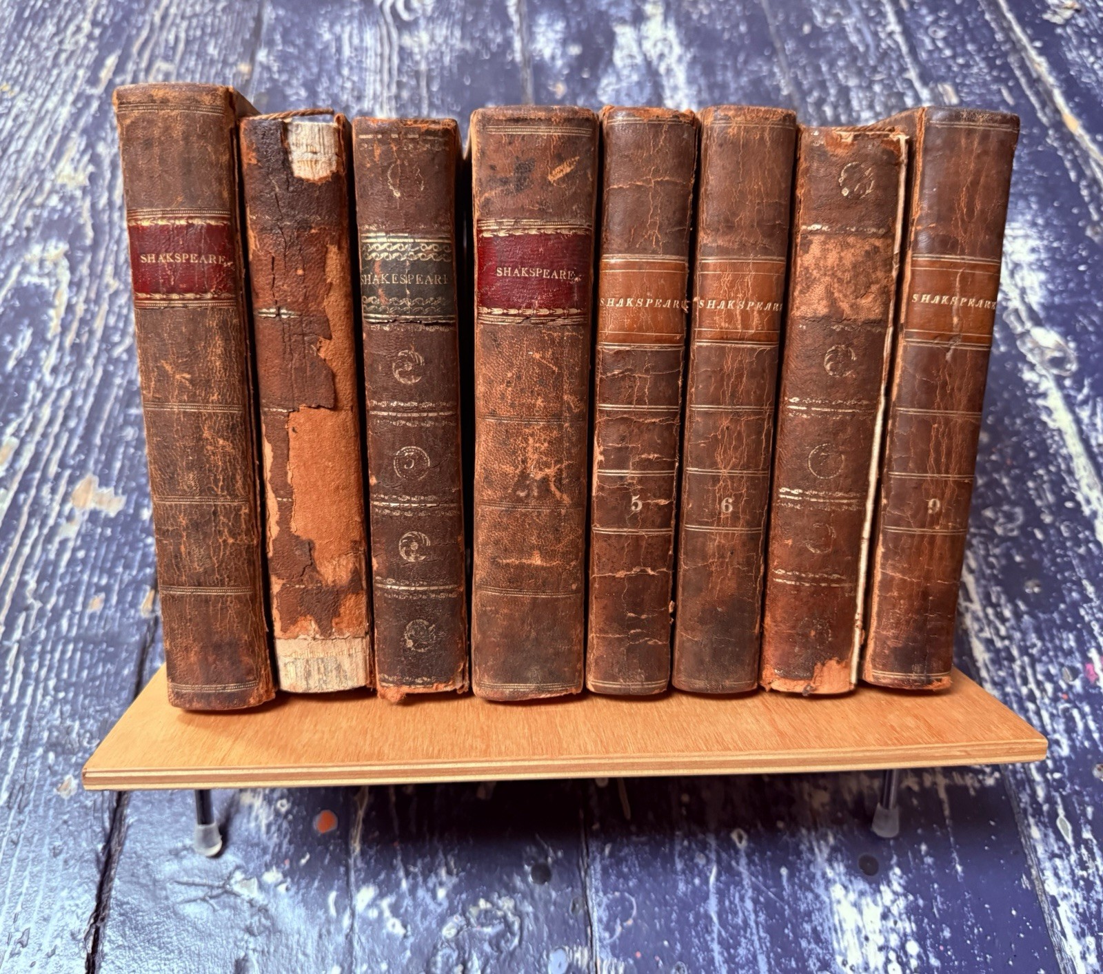 Rare Vintage 1807-1812 William Shakespeare TRAGEDIES DRAMAS POEMS PLAYS 11 Vol.