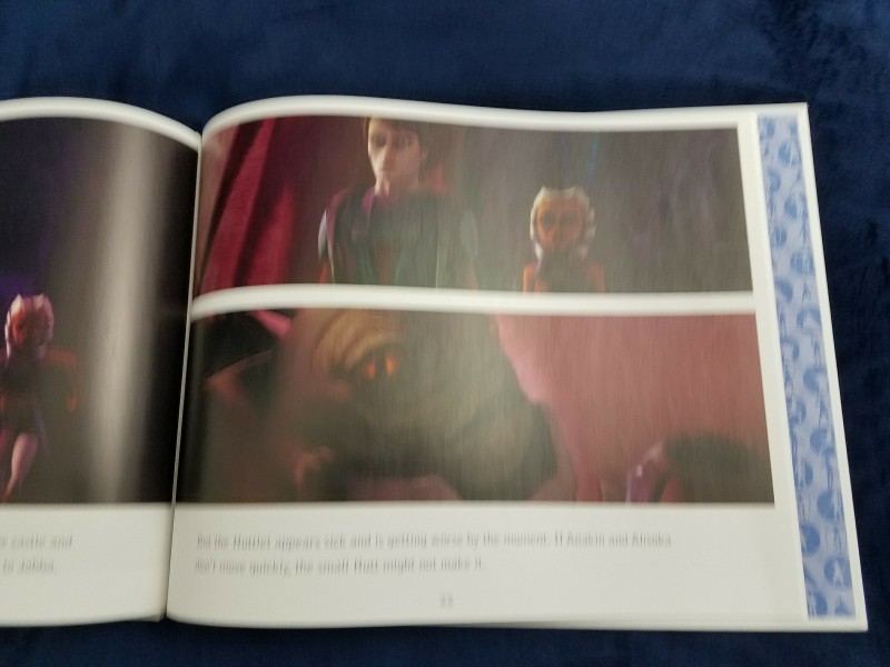 Star Wars the Clone Wars the battle begins hardback children’s book 11 by 8.5 in