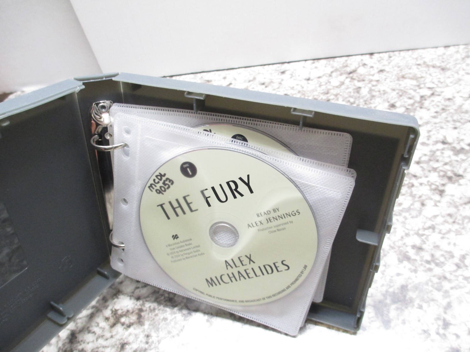 The Fury : Audiobook CDs – Alex Michaelides