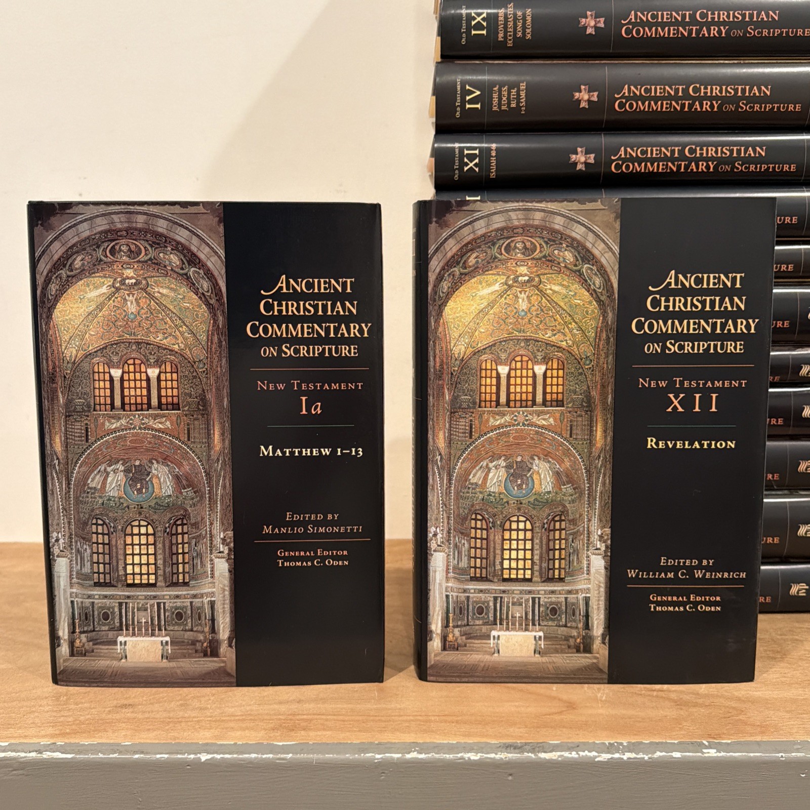 The Ancient Christian Commentary on Scripture [29 Volume Set] Hard Cover.