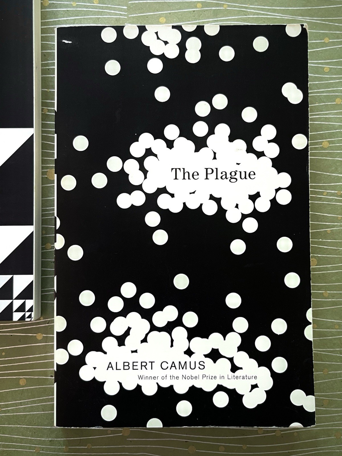 THE MYTH OF SISYPHUS / THE PLAGUE ~ ALBERT CAMUS Vintage Intl. Edition PB Lot