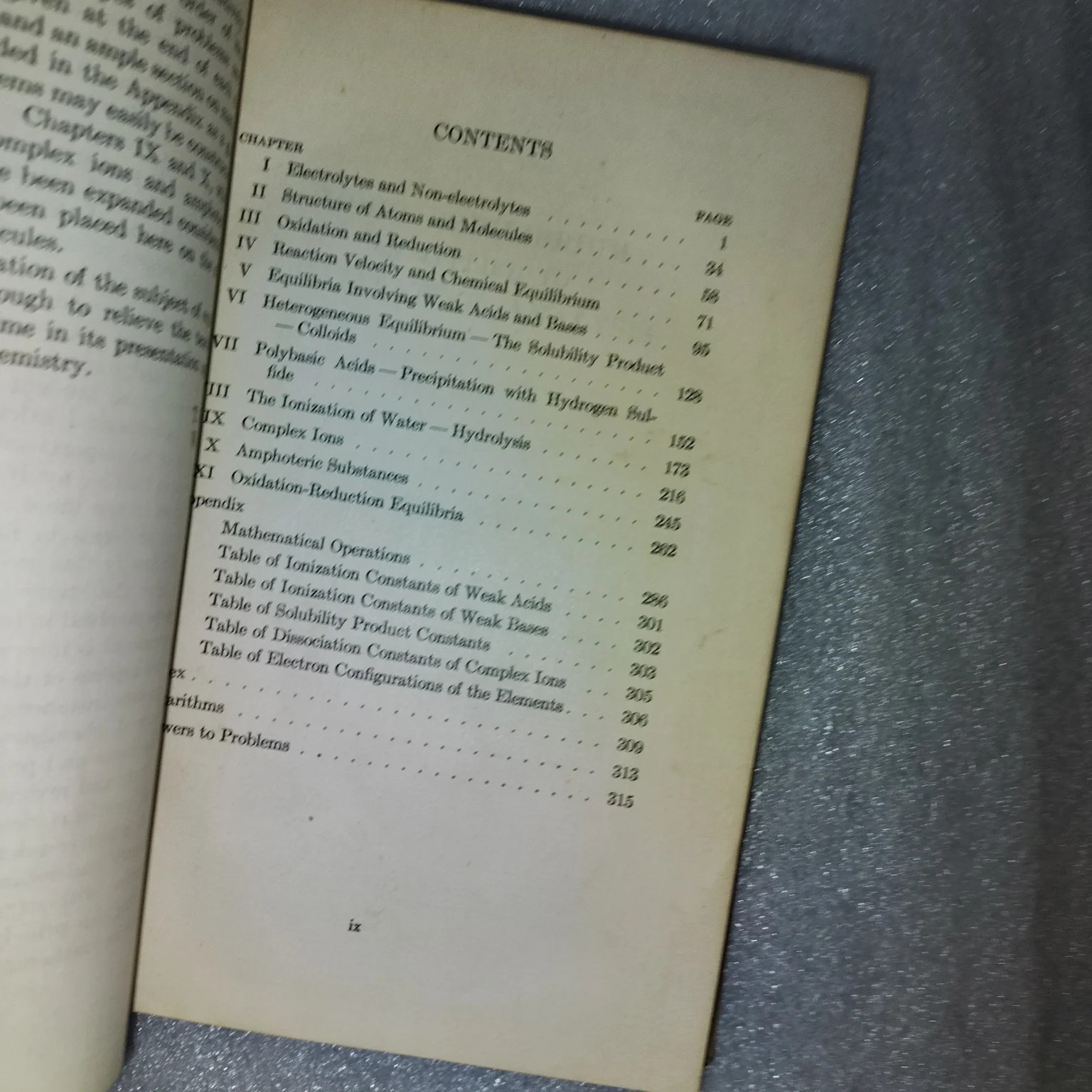 Ionic Equilibrium Qualitative Analysis Hogness Johnson 1947 Revised Edition