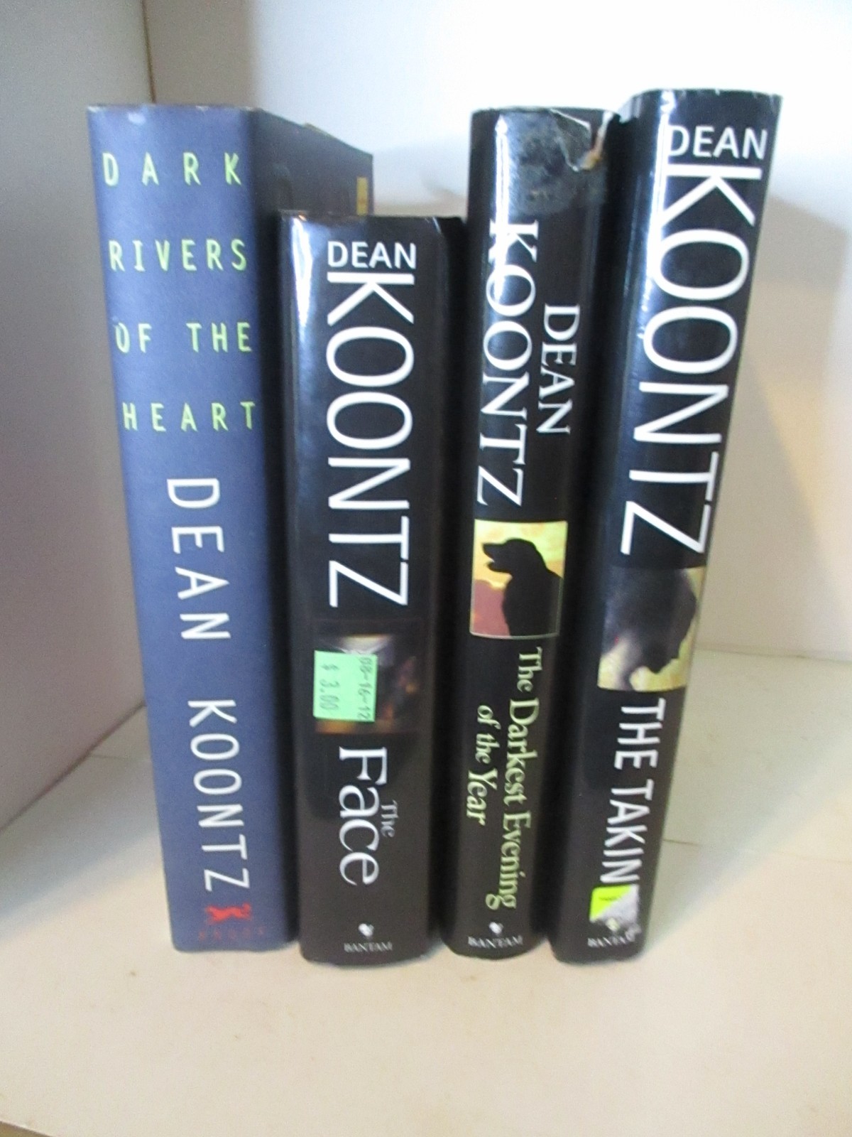 Bundle of 4 Dean Koontz Novels Hardcover Dust Jacket See Photos for Titles