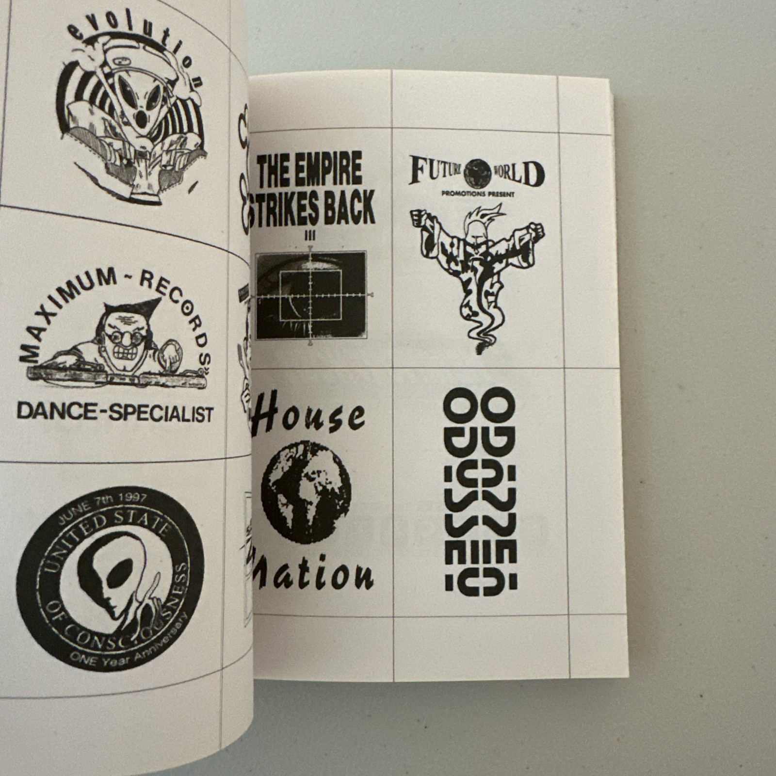 Rave Logos 1988-2000 By Masala Noir