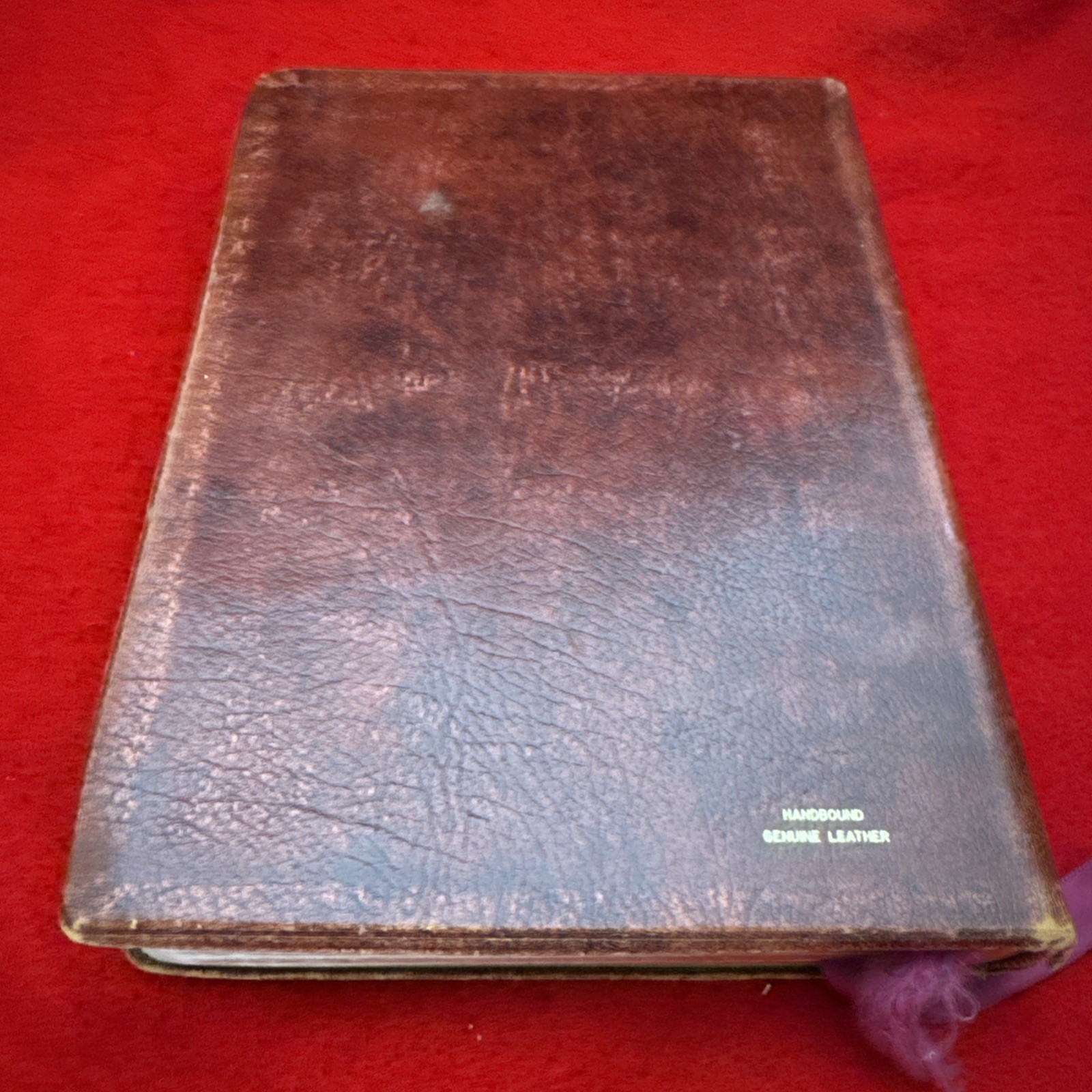 Kenneth Copeland Reference Edition Bible Genuine Leather KJV Concordance 1972