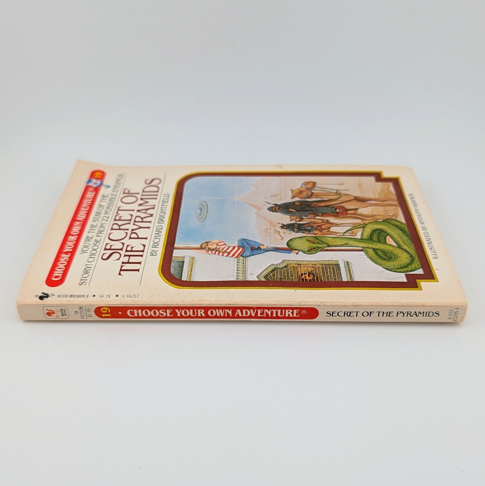 Choose Your Own Adventure #19 Secret Of The Pyramids 1983 Vintage 1st Ed PB