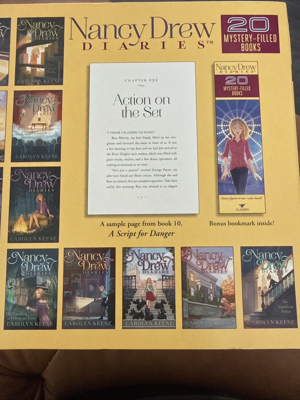 Nancy Drew Diaries By Carolyn Keene #1-20 Box Set