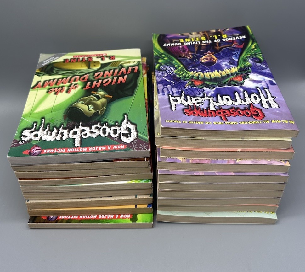 Mixed Lot of 19 Goosebumps Books Horrorland 1-10 Living Dummy 1-3 Etc RL Stine