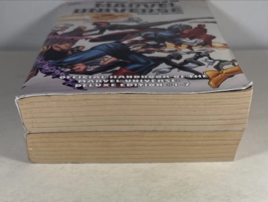 The Official Handbook of the Marvel Universe Deluxe Edition Vol 1 & 2, PBs