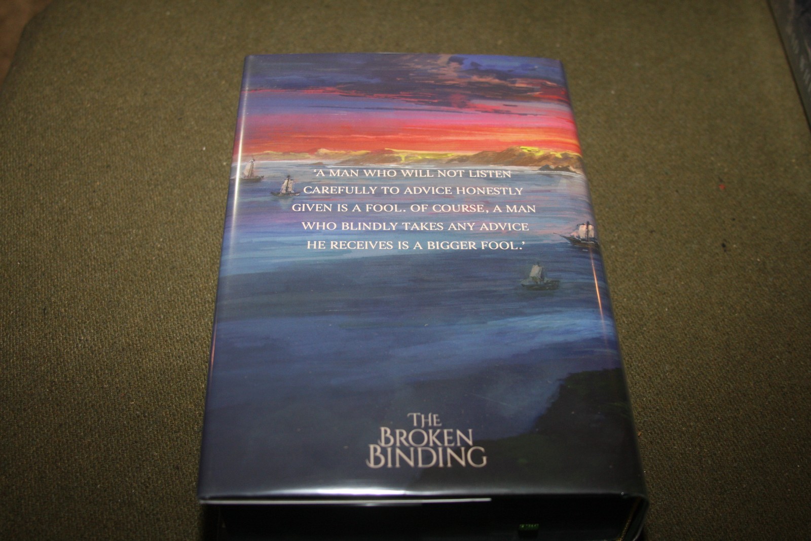 Lot of 2 Tad Williams HCs – Green Angel Tower Siege & Storm – Broken Binding