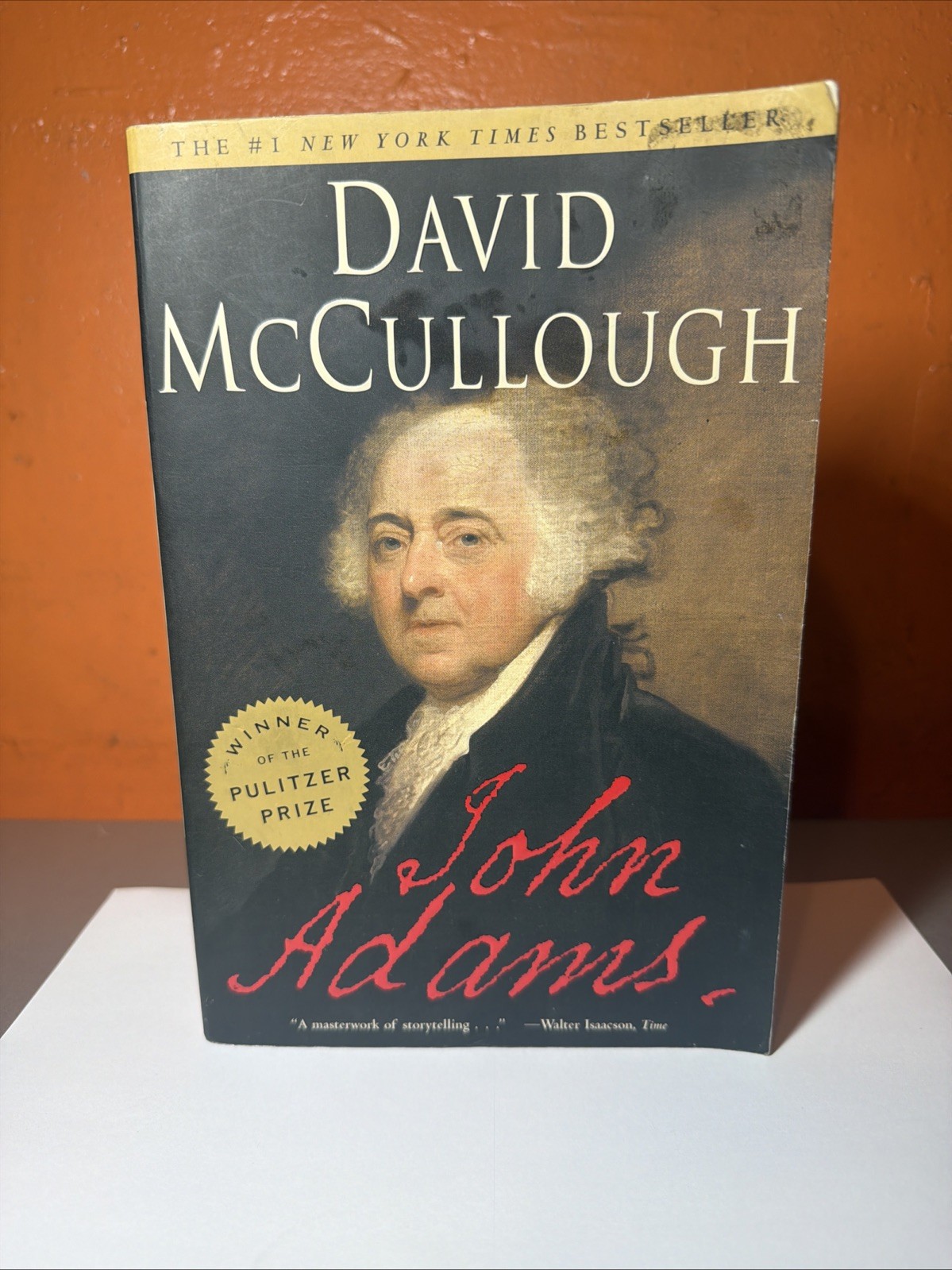 John Adams by David McCullough (2002, Trade Paperback)
