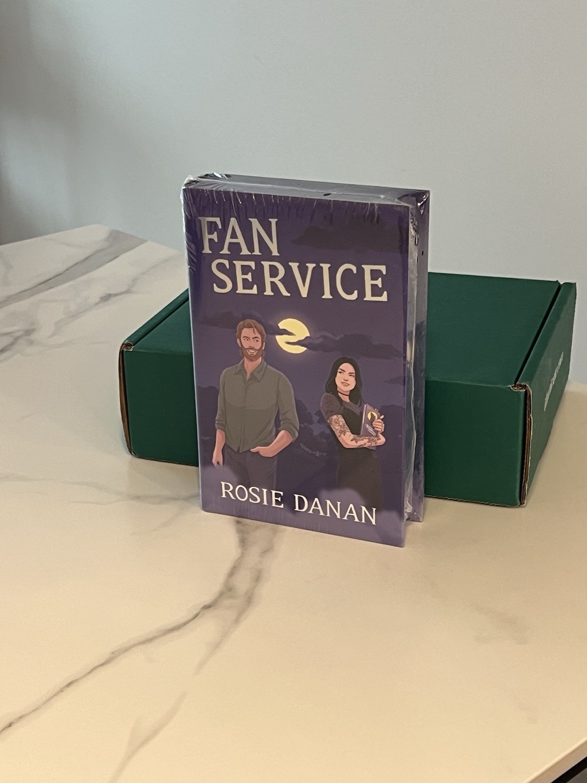 ILLUMICRATE AFTERLIGHT Fan Service Rosie Danan March Book SIGNED Sprayed HB