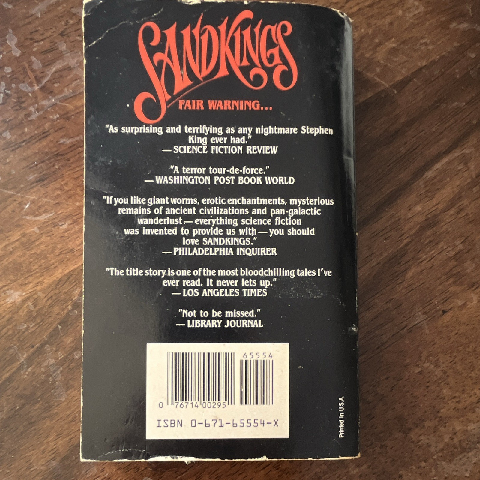 George R.R. Martin – Sandkings Paperback First Printing