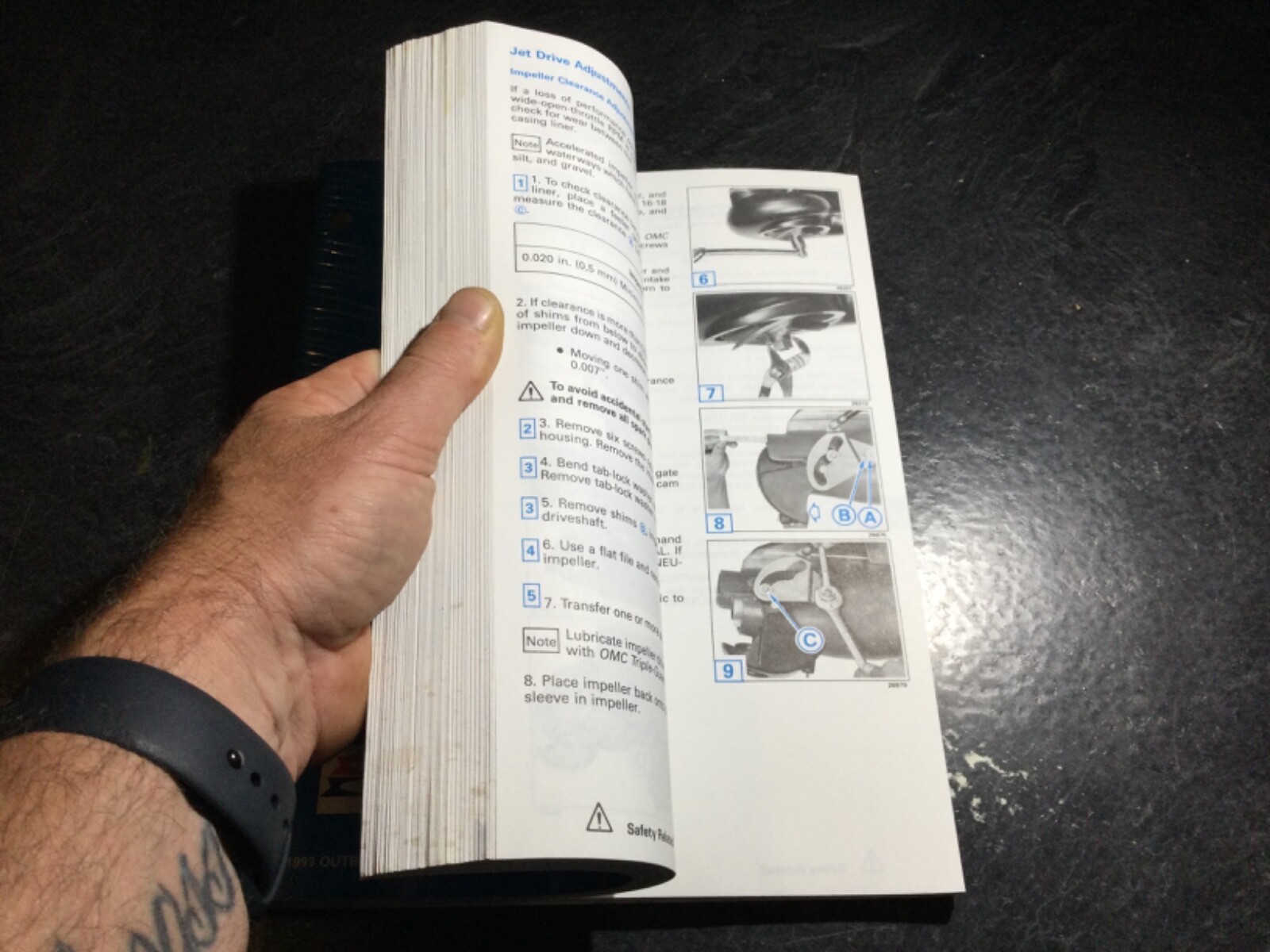 1994 Johnson & Evinrude 150 150C 175 HP V6 Outboard Service Manual 60° V #500611