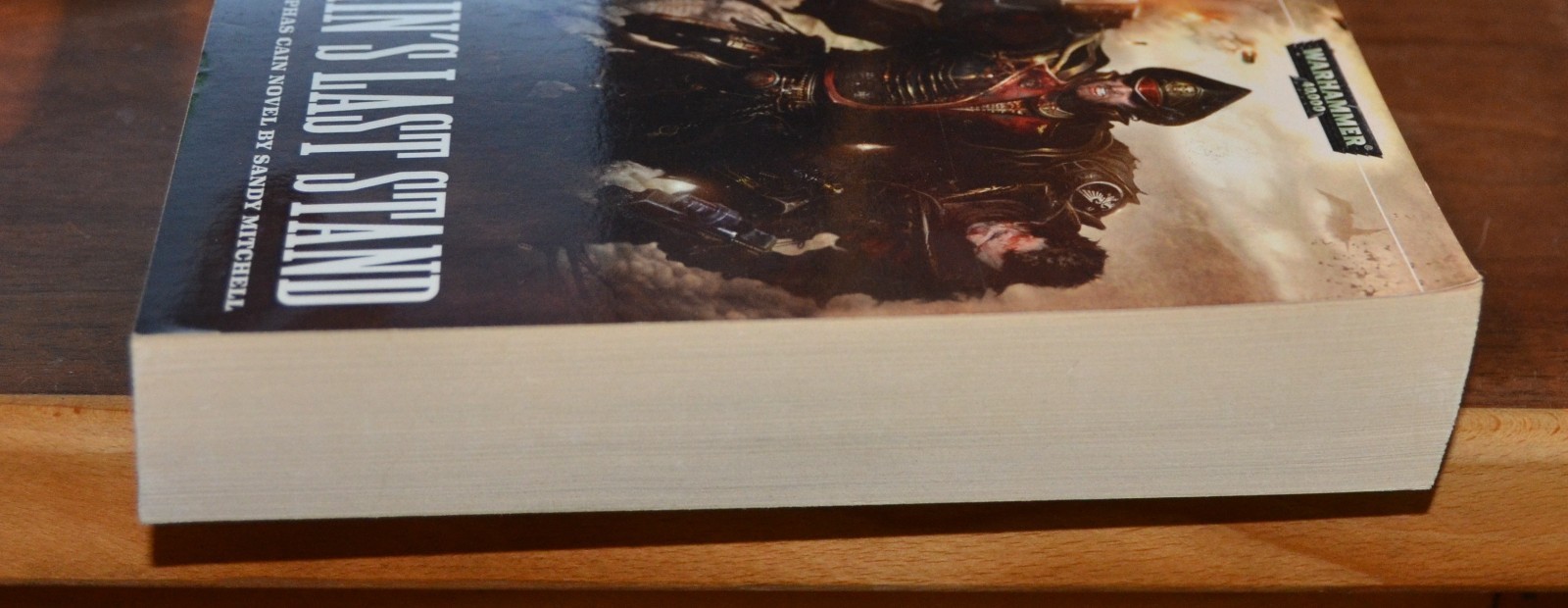 Cain’s Last Stand Sandy Mitchell Warhammer 40K paperback book Ciaphas Cain 2008