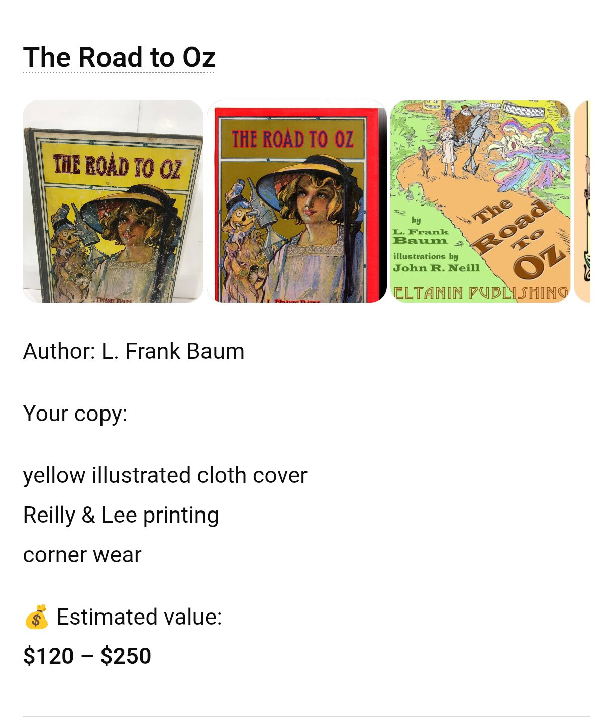 A Collection of Vintage Oz books Over 30 books for your enjoyment.