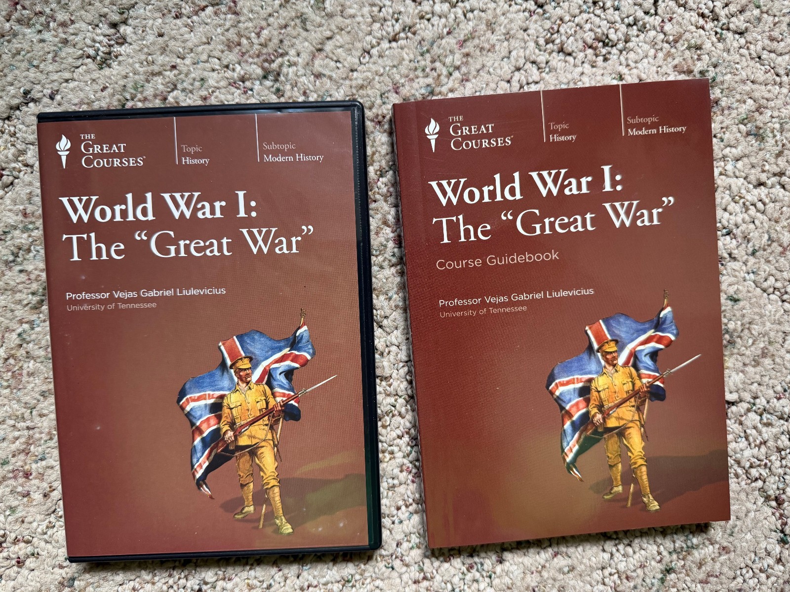 Great Courses: History WW 1 & 2, European, England, Irish & Celtic, Pompeii EUC