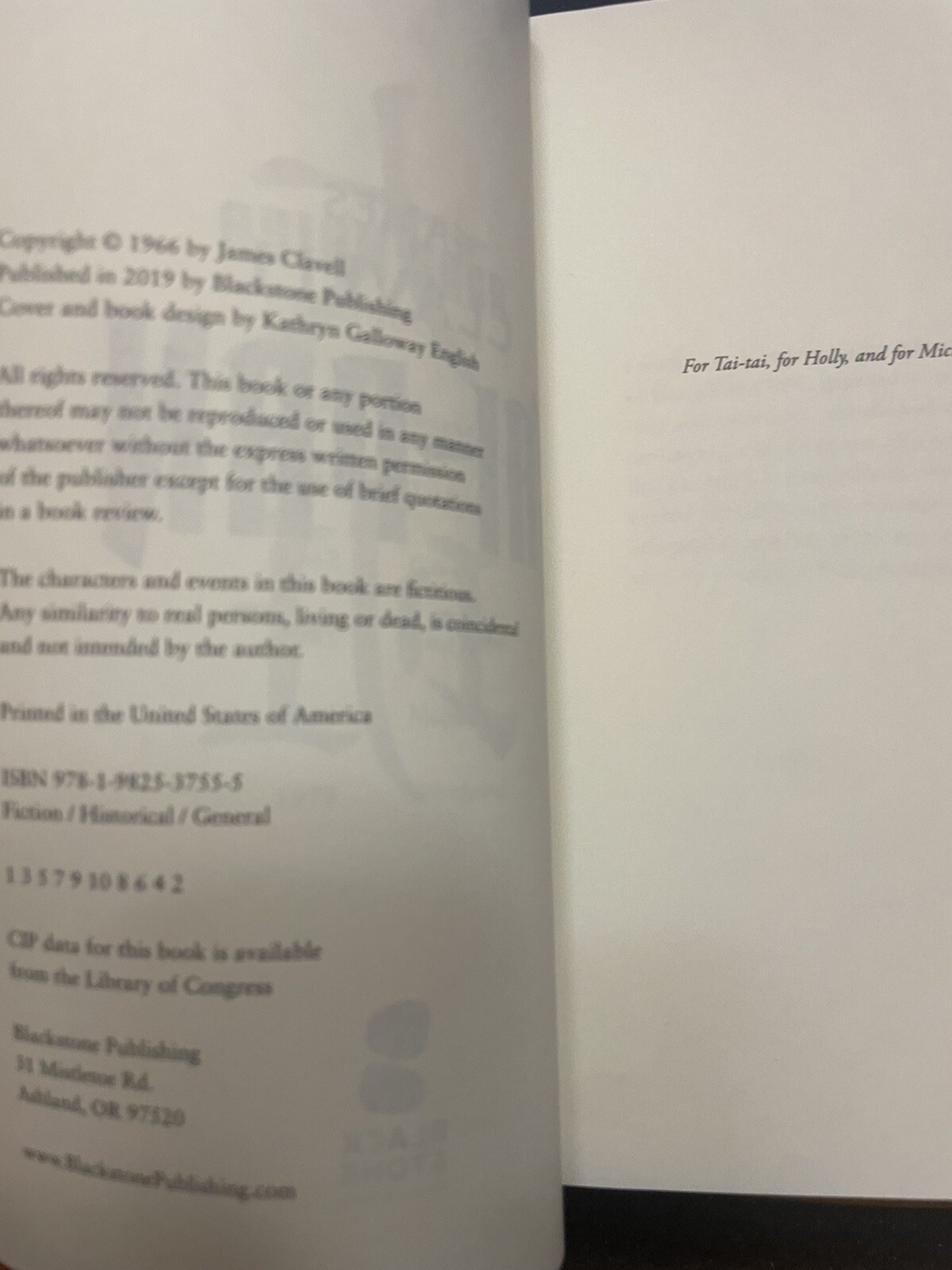 The Asian Saga Ser.: Tai-Pan : The Epic Novel of the Founding of Hong Kong by…