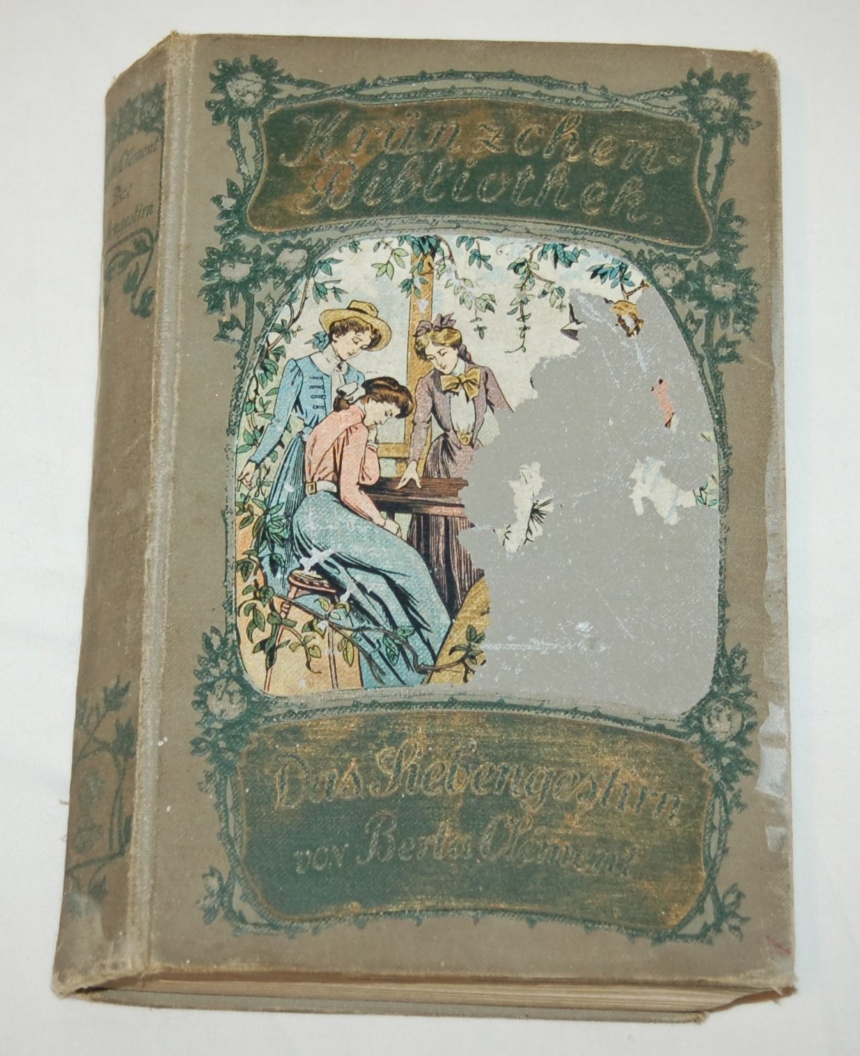 ANTIQUE BOOK Kränzchen Bibliothek Das Siebengestir Berta Clement Germany 1910’s