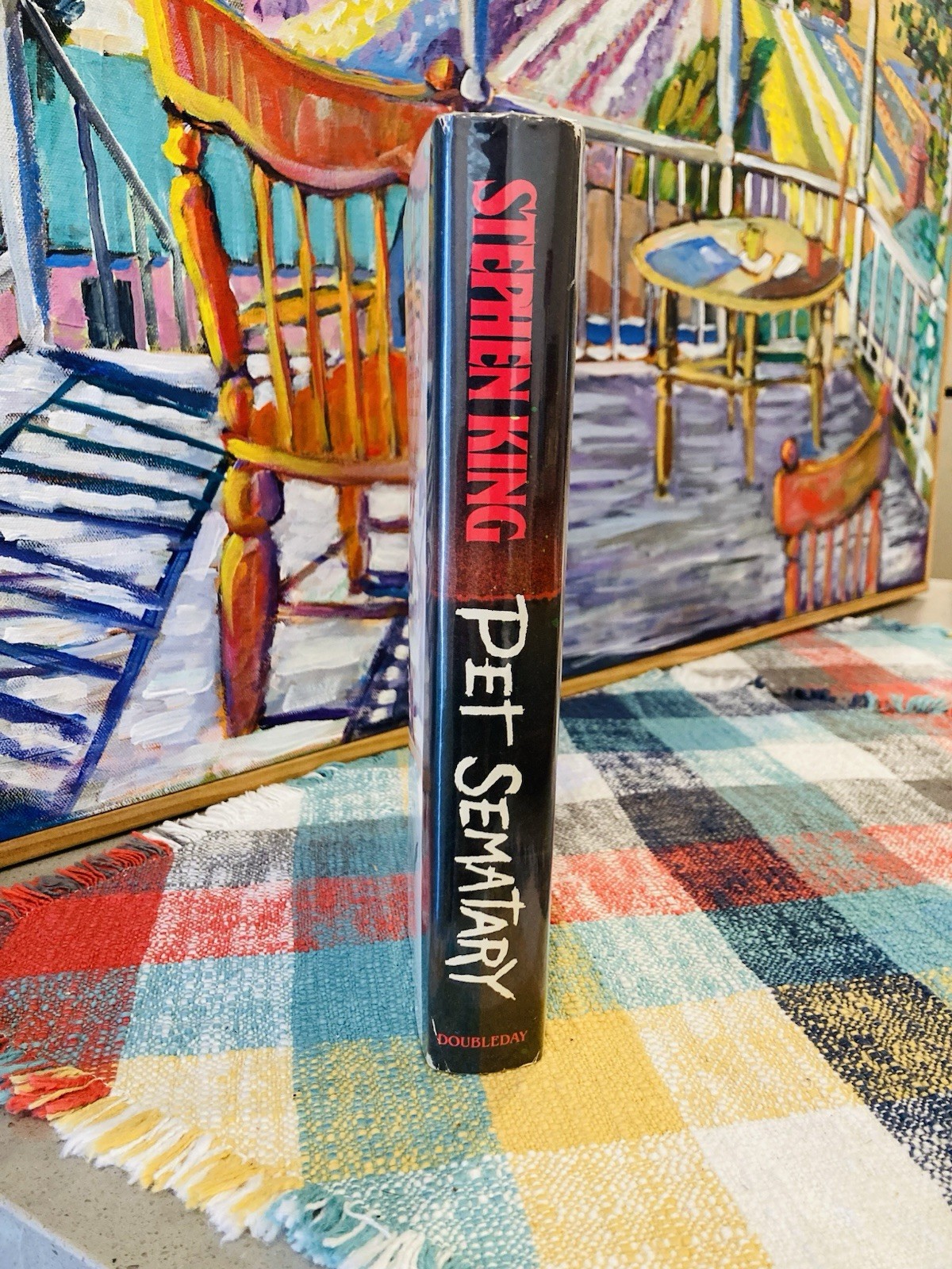 NICE!!! Stephen King Pet Sematary TRUE 1st Edition (Y38) $15.95 DOUBLEDAY