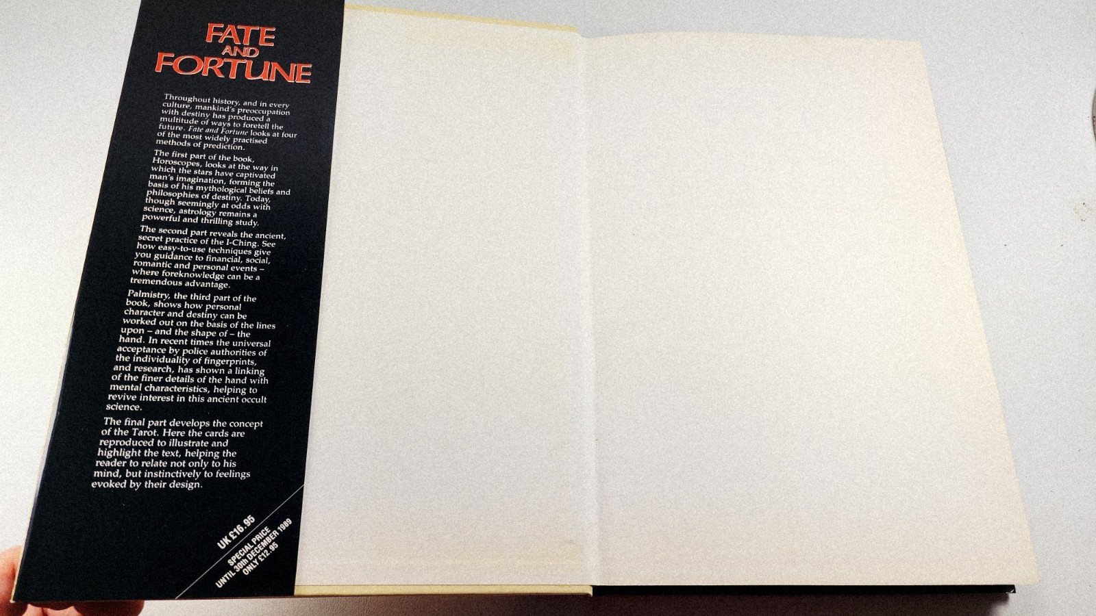 Fate and Fortune by Innes, King & Powell 1989 Hardcover with dustjacket