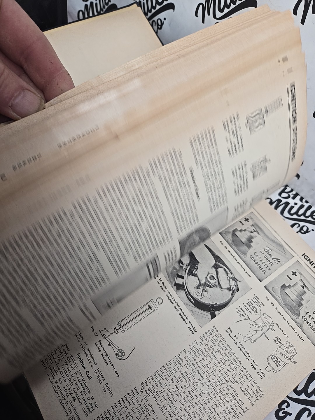 Motor’s Auto Repair Manual 1958 HC