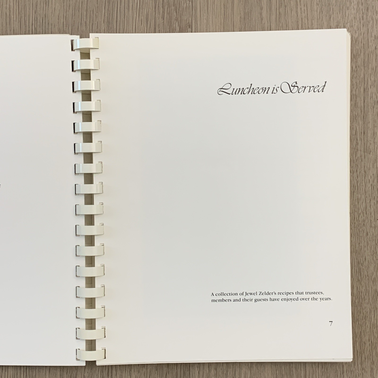 1983 The Newark Museum Cookbook New Jersey Spiral Bound 174 Pages Soft Cover