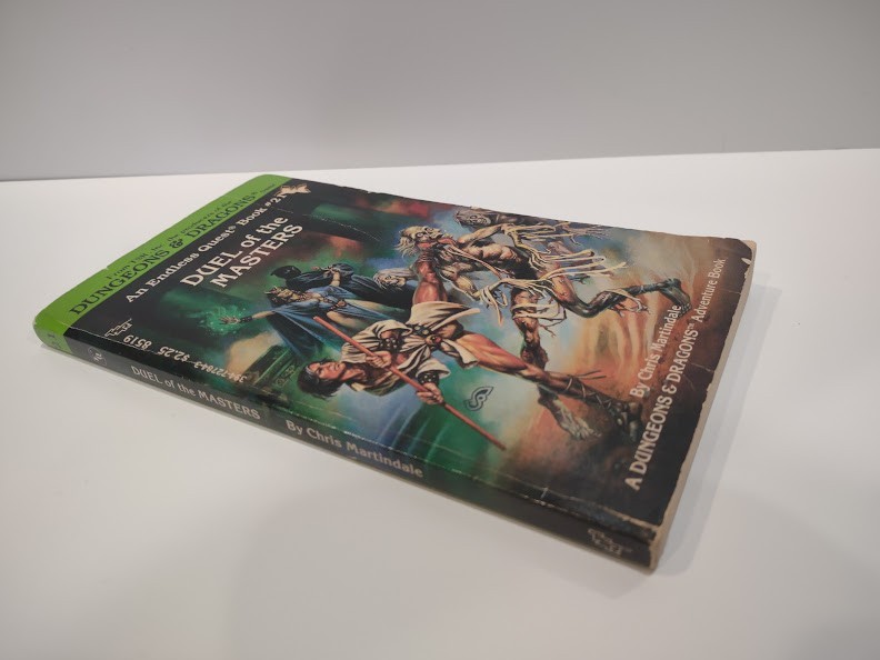Duel of the Masters by Chris Martindale An Endless Quest #21 (TSR, 1984) 1st D&D