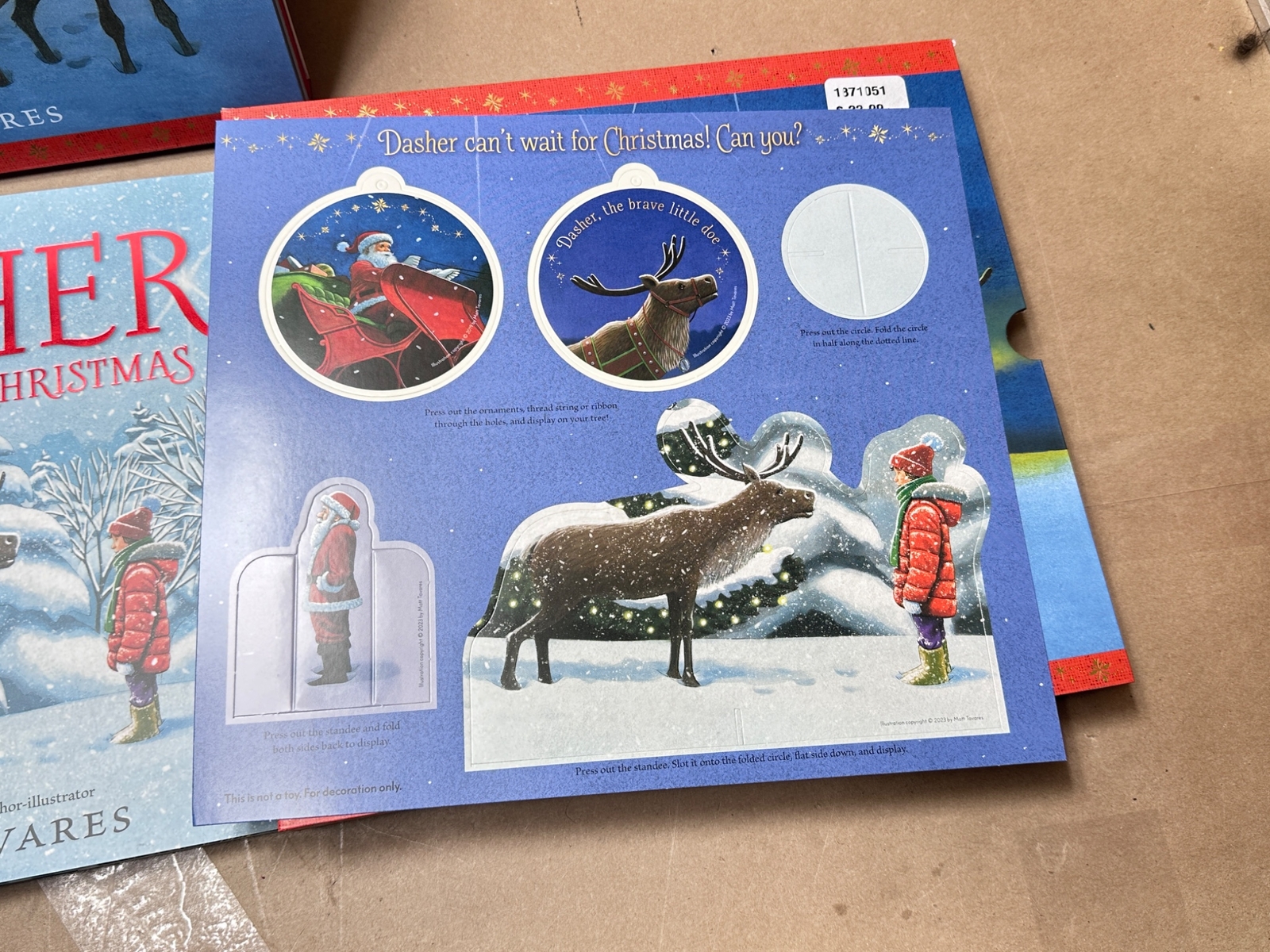Dasher Gift Set Matt Tavares 2024, Box Set New Children’s Christmas Bestseller