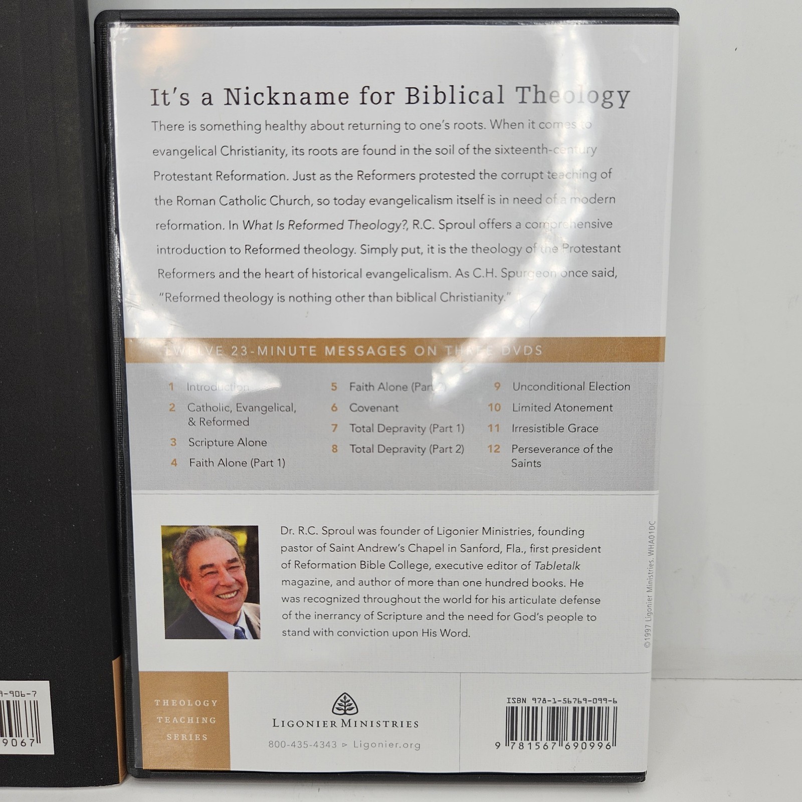 What Is Reformed Theology 3 DVD/STUDY GUIDE R. C. Sproul Ligonier Ministries NEW