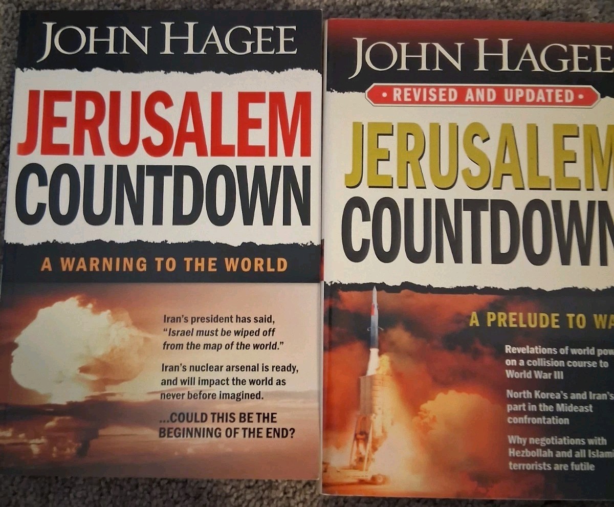 Lot of 9 Conspiracy Theory Books – John Hagee, Peck, Howell
