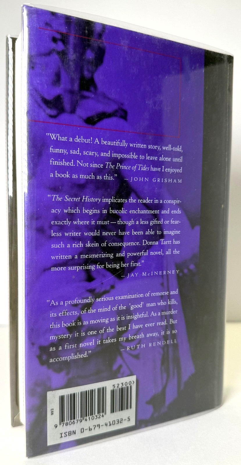 The Secret History, Donna Tartt 1992 1st edition, 1st printing w cover, Fine