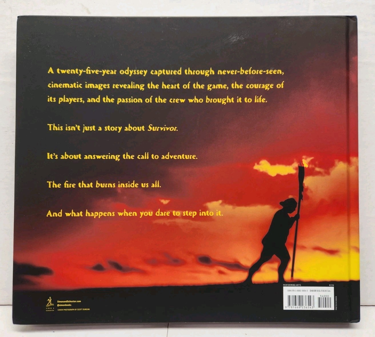 SURVIVOR Forged By Fire SIGNED 1st Edition Hardcover Book by Jeff Probst NEW