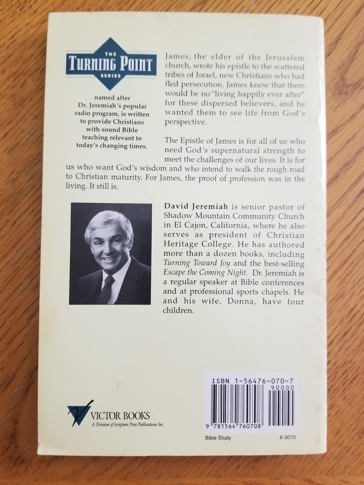 Turning Point: Turning Toward Integrity by David Jeremiah