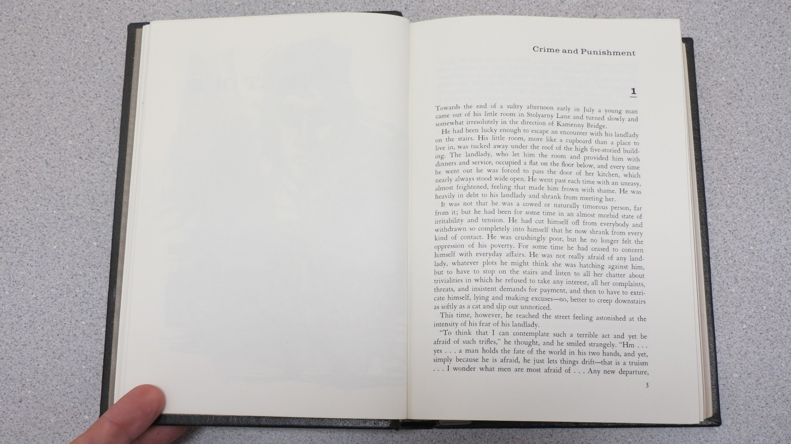Crime and Punishment by Feodor Dostoevsky – The Franklin Library – Limited 1975