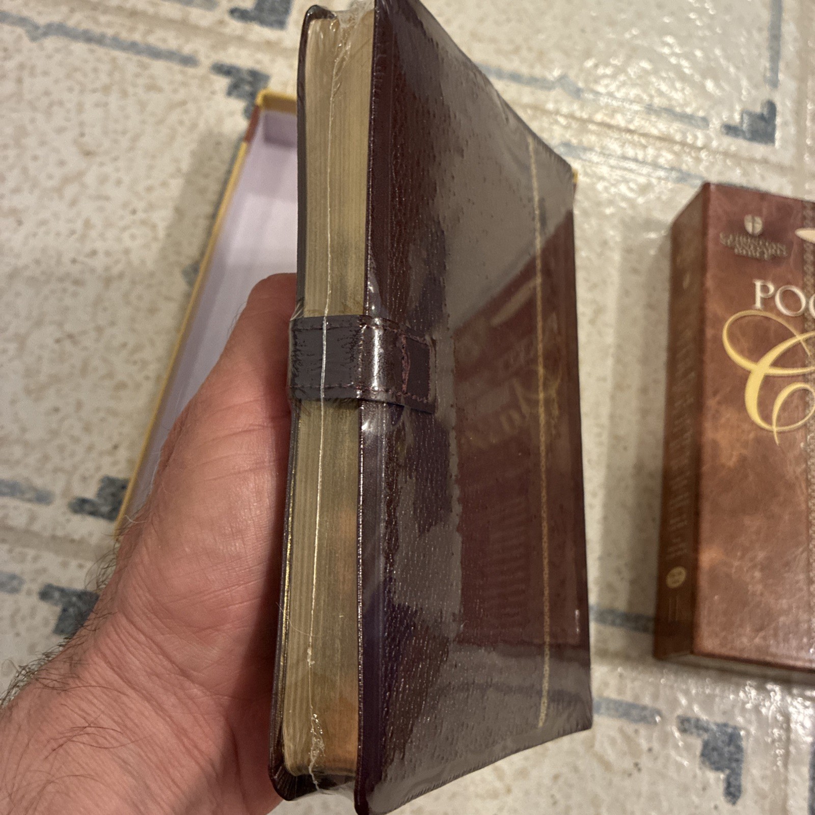 Holman Pocket-Size Bible Classic Edition Burgundy Leather Brand New